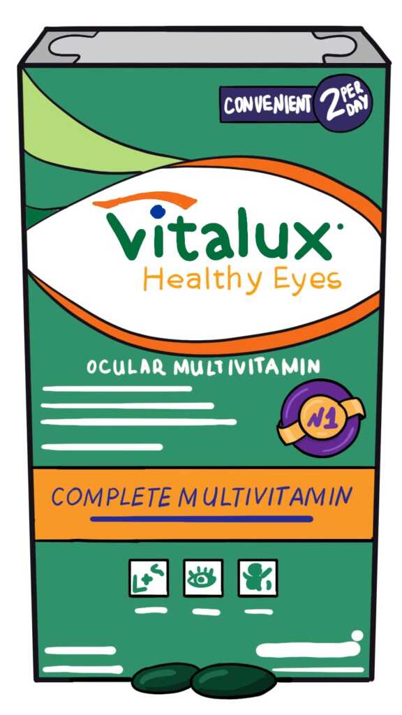 Vitalux Healthy Eye Vitamin 