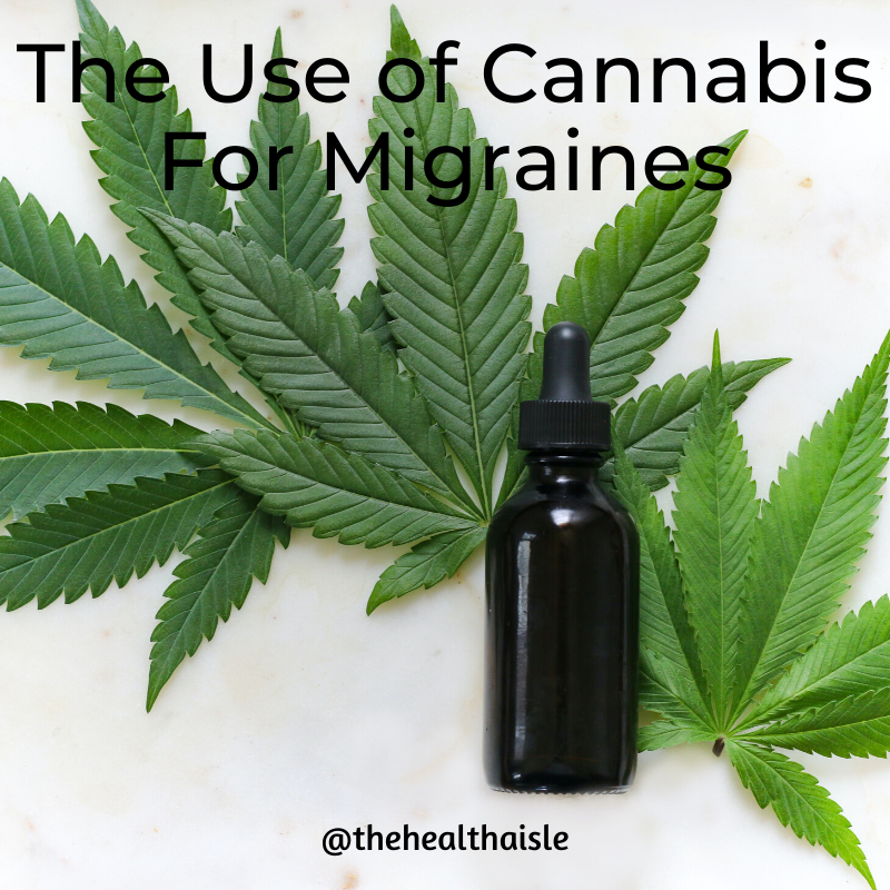 The use of cannabis for migraines